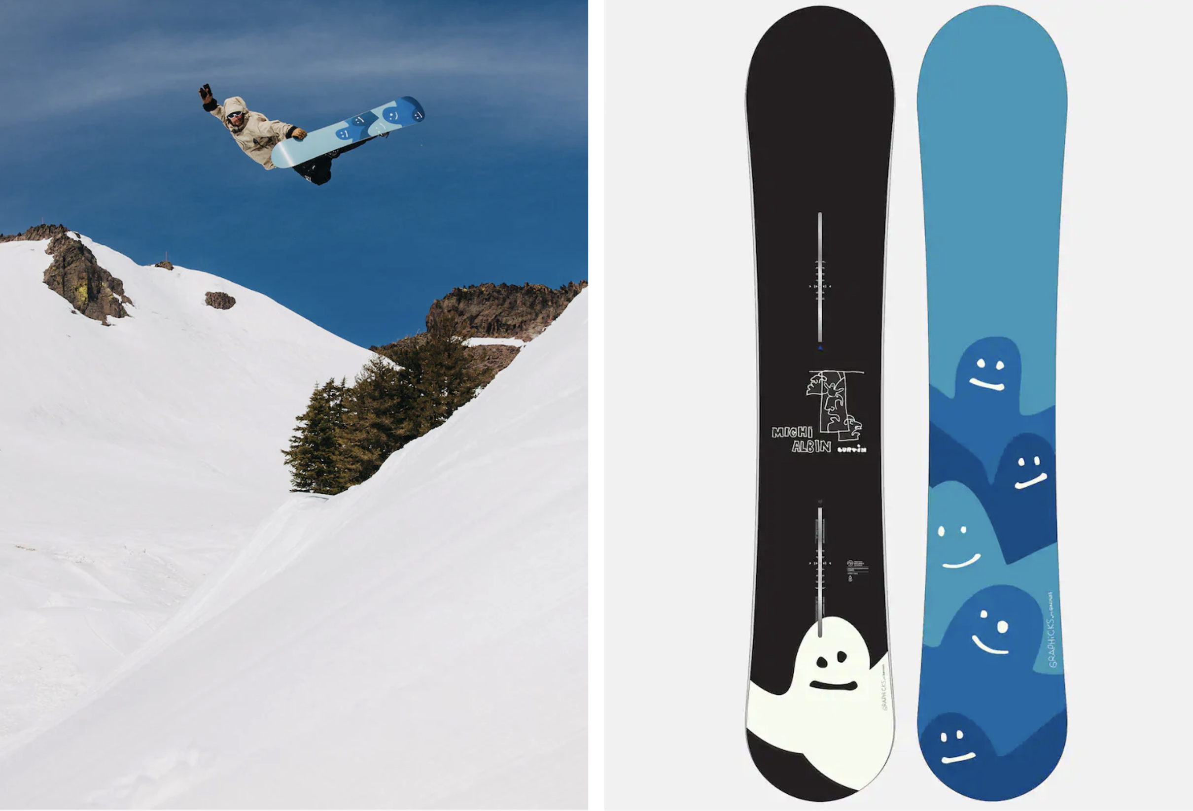 Burton 2002 Michi Albin Burtin 156 復刻版 Burton 2002 Michi Albin Burtin 156 復刻版 BURTON SNOWBOARDS